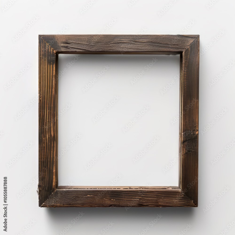 Empty Blank White Mock Up Frame