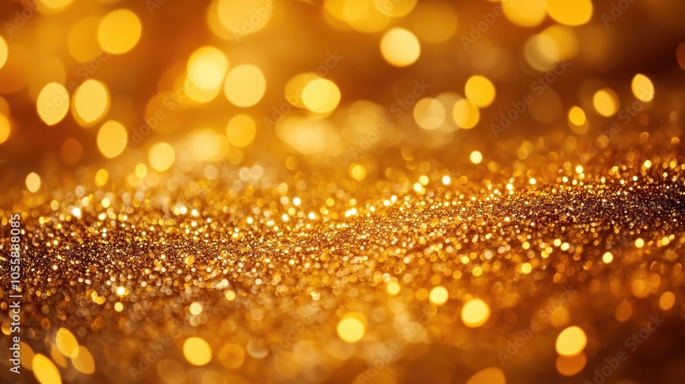 Abstract gold Christmas winter empty background of glitter vintage lights. A blurry image with white and gold specks panorama banner Abstract gold Christmas winter empty background of glitter vintage lights. A blurry image with white and gold specks panorama banner