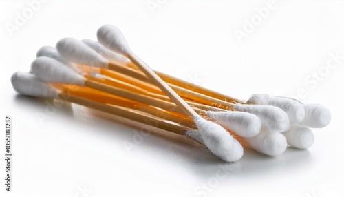 cotton swabs isolated photo