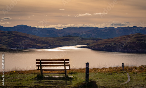 Driving around Gairloch on the NC500 Scotland photo