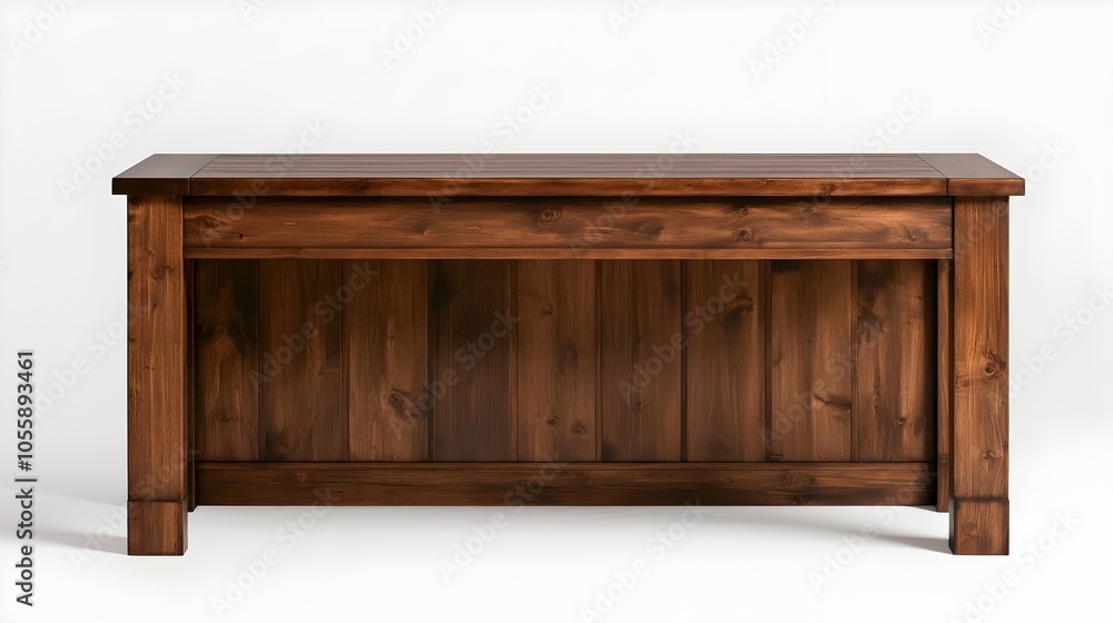 Spacious executive desk with a dark wood finish set against a clean white background providing an elegant and professional workspace for the modern business professional Spacious executive desk with a dark wood finish set against a clean white background providing an elegant and professional workspace for the modern business professional