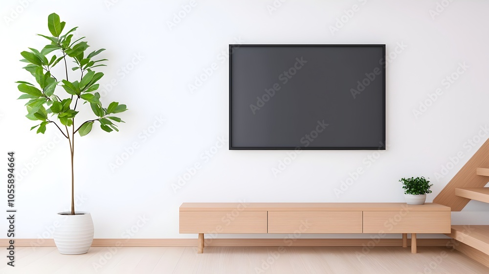 Spacious and airy modern living room showcasing a harmonious Japandi inspired interior design aesthetic featuring clean lines natural textures Spacious and airy modern living room showcasing a harmonious Japandi inspired interior design aesthetic featuring clean lines natural textures