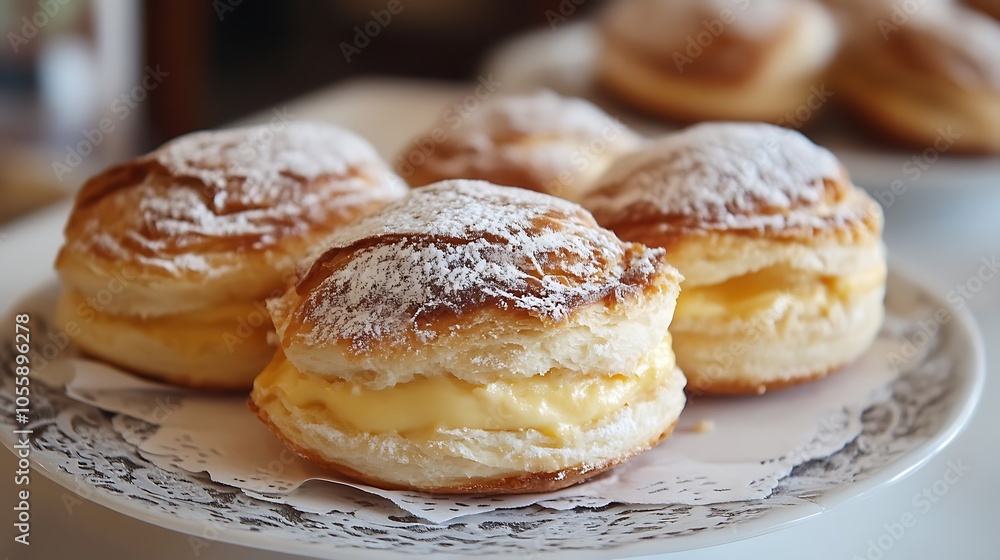 In Argentina, facturas, sweet pastries filled with custard or dulce de leche, are a breakfast staple in Buenos Aires. In Argentina, facturas, sweet pastries filled with custard or dulce de leche, are a breakfast staple in Buenos Aires.