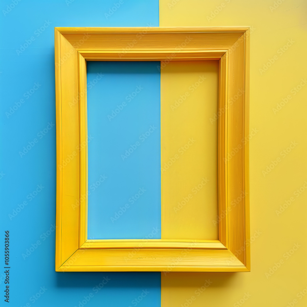 Empty Blank Mock Up Frame Wall Art 