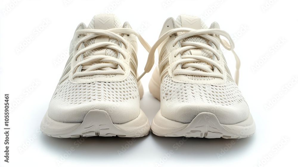 Classic White Running Sneakers for Athletes Classic White Running Sneakers for Athletes
