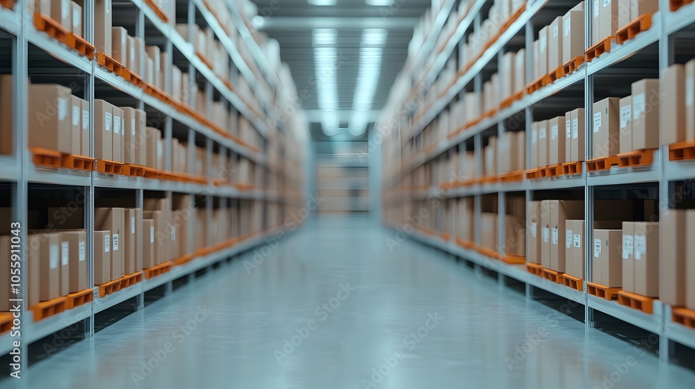 Warehouse Management and Organization Concept Warehouse Management and Organization Concept