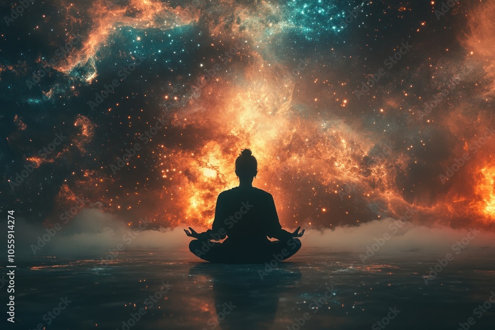 Cosmic Meditation in a Vibrant Galaxy Cosmic Meditation in a Vibrant Galaxy