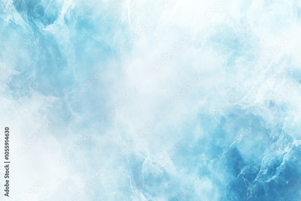 Blue Abstract Background with Cloudy Texture Blue Abstract Background with Cloudy Texture