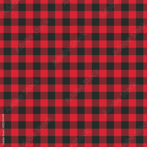 Buffalo plaid seamless pattern background
