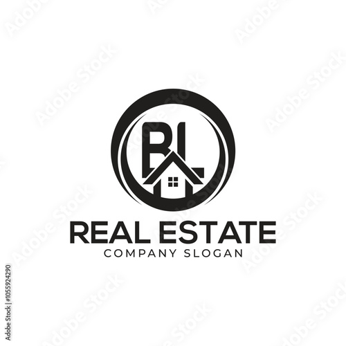 BL Real Estate Logo template