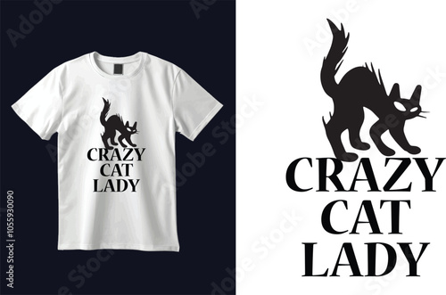 cat t-shirt design