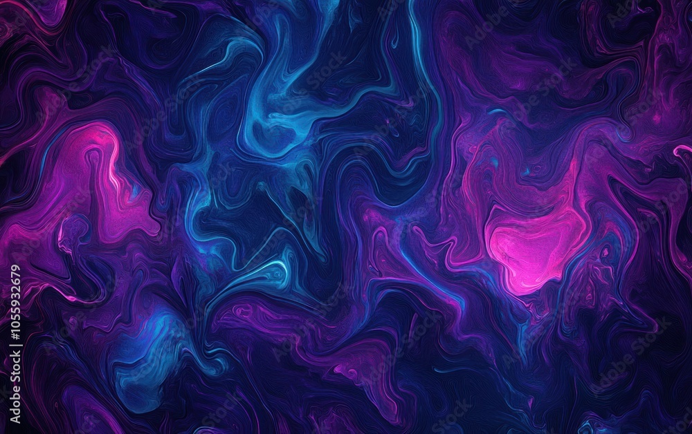 A dark purple and blue background with swirling patterns A dark purple and blue background with swirling patterns