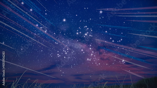 background with stars