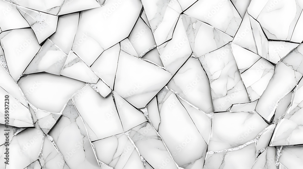 Elegant shattered white marble texture background Elegant shattered white marble texture background