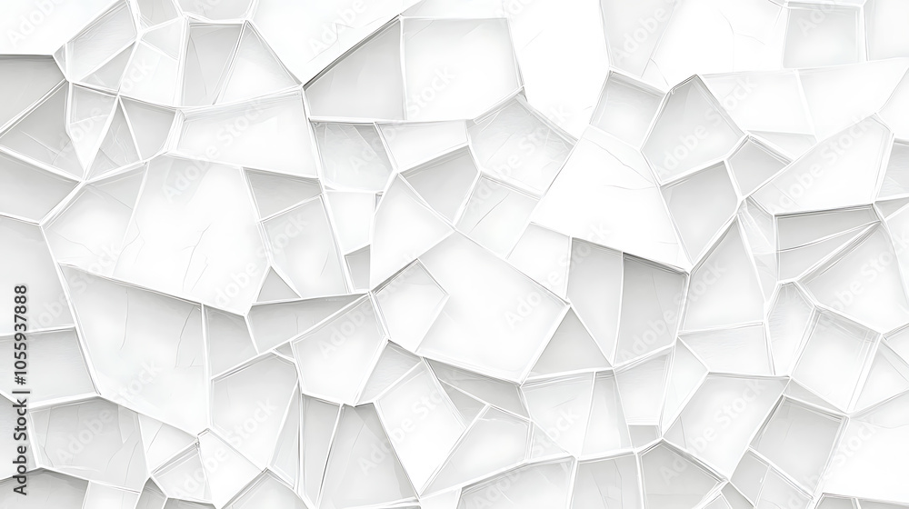 Abstract white geometric texture with layered shapes Abstract white geometric texture with layered shapes