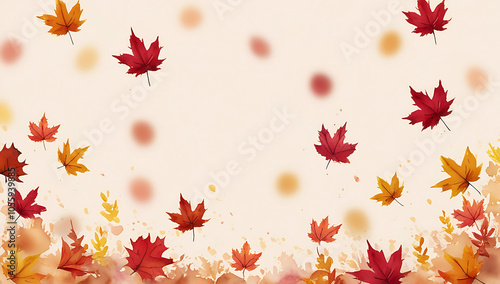 Wallpaper Mural Nature background, watercolor style Torontodigital.ca