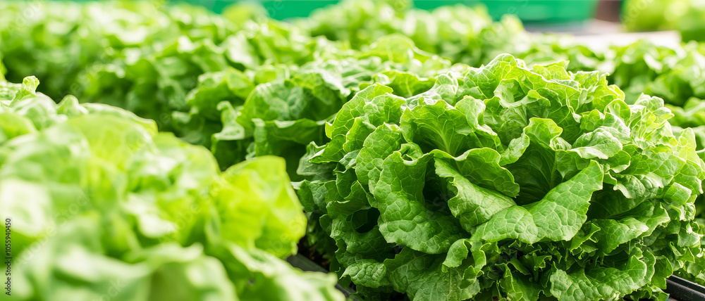 Fresh green lettuce leaves, showcasing vibrant color and texture, perfect for healthy eating and culinary use. Fresh green lettuce leaves, showcasing vibrant color and texture, perfect for healthy eating and culinary use.