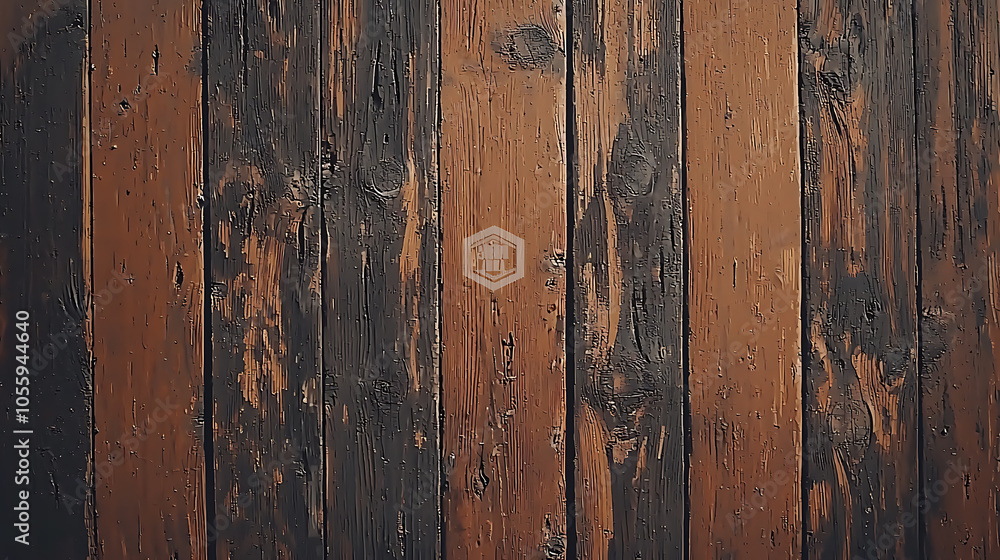 Rustic wooden wall texture with rich grain patterns Rustic wooden wall texture with rich grain patterns