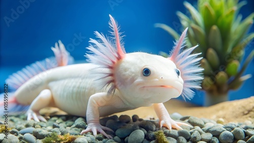 the axolotl ambystoma mexicanum photo