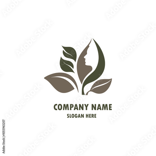 Creative flower inspiration design template