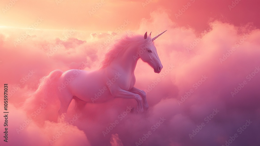 A unicorn in the sky. A unicorn in the sky.