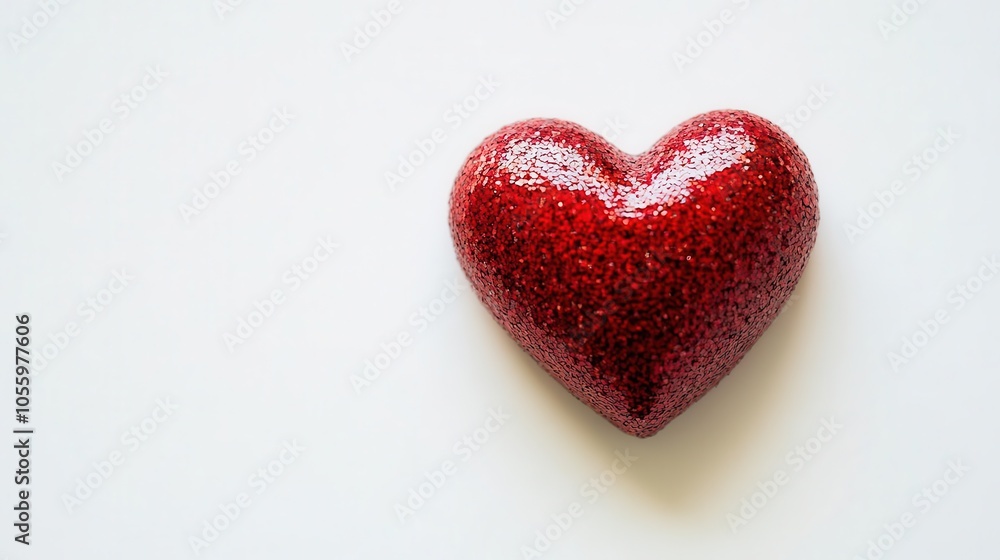 high-quality stock photograph of a single, vivid red heart symbol isolated on a pristine white background, representing love and affection in its simplest form high-quality stock photograph of a single, vivid red heart symbol isolated on a pristine white background, representing love and affection in its simplest form