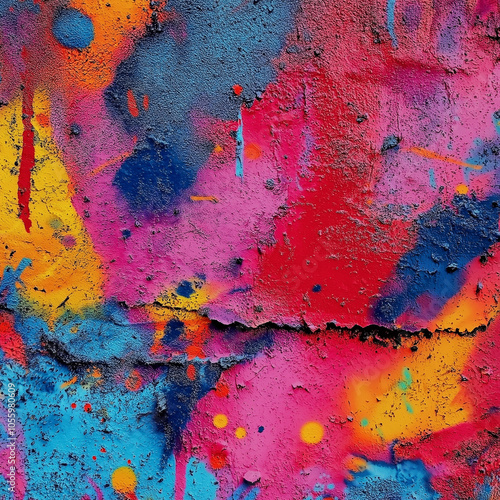 Graffiti Spray Paint Texture