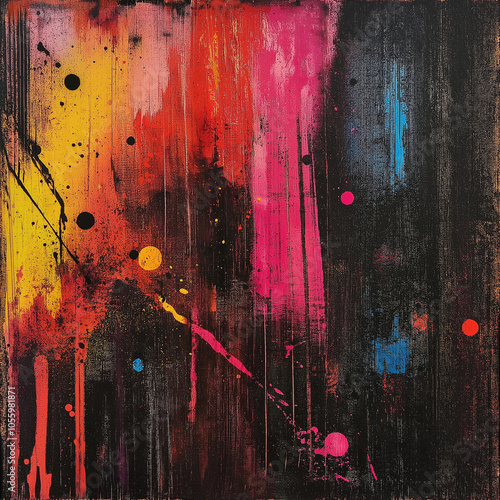 Graffiti Spray Paint Texture