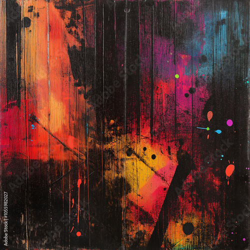 Graffiti Spray Paint Texture