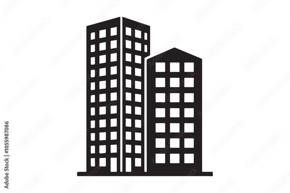Building Vector silhouette 90.eps Building Vector silhouette 90.eps