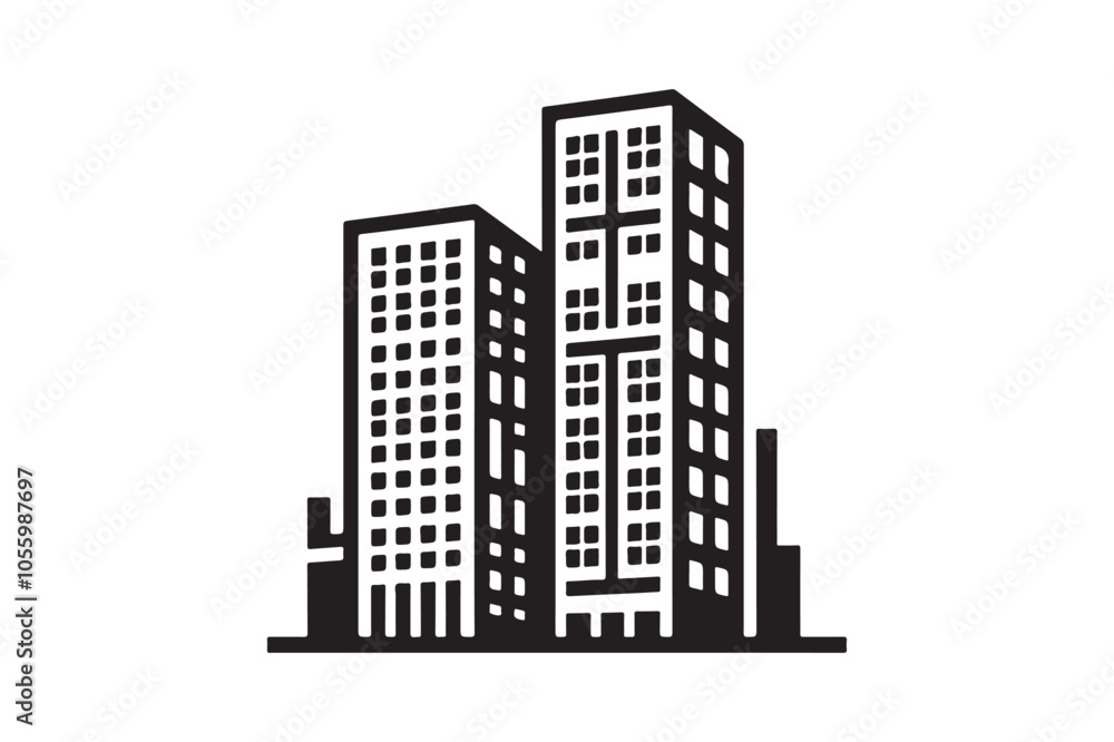 Building Vector silhouette 95.eps Building Vector silhouette 95.eps