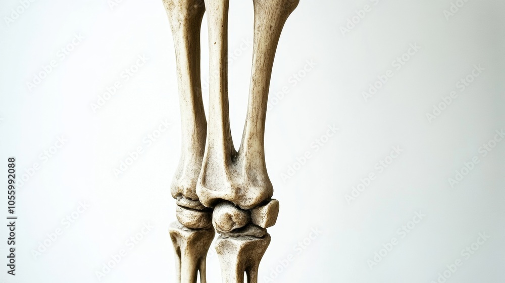 High resolution of various styles of human foot bones and anatomical structures High resolution of various styles of human foot bones and anatomical structures