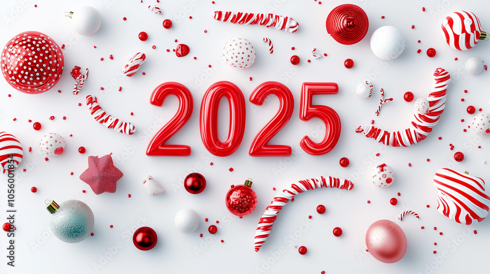 inscription 2025, with a beautiful festive snake, fun and festive atmosphere, inscription 2025, with a beautiful festive snake, fun and festive atmosphere,