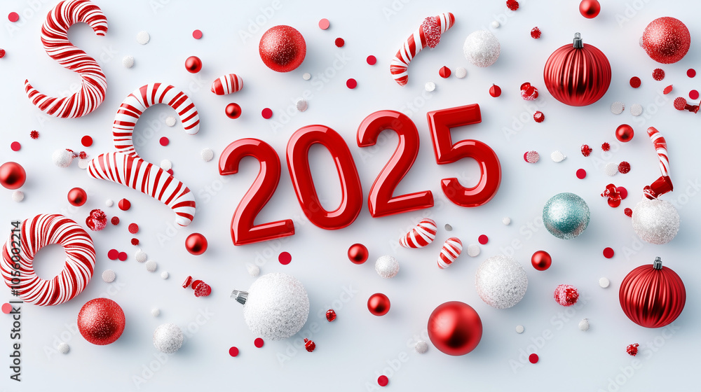 inscription 2025, with a beautiful festive snake, fun and festive atmosphere, inscription 2025, with a beautiful festive snake, fun and festive atmosphere,