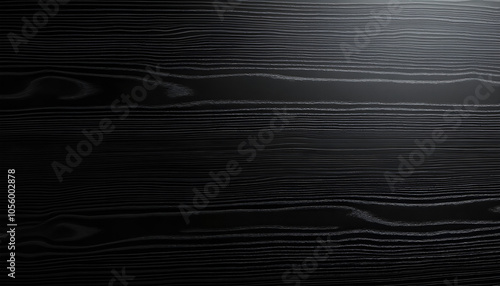Black wood texture with smooth lines and patterns for design concepts