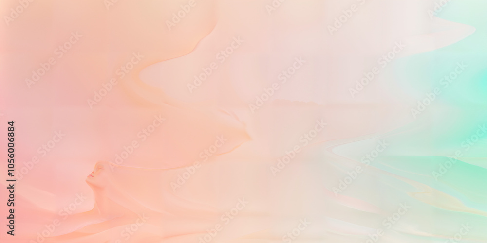 Abstract Pastel Background with Swirls Abstract Pastel Background with Swirls