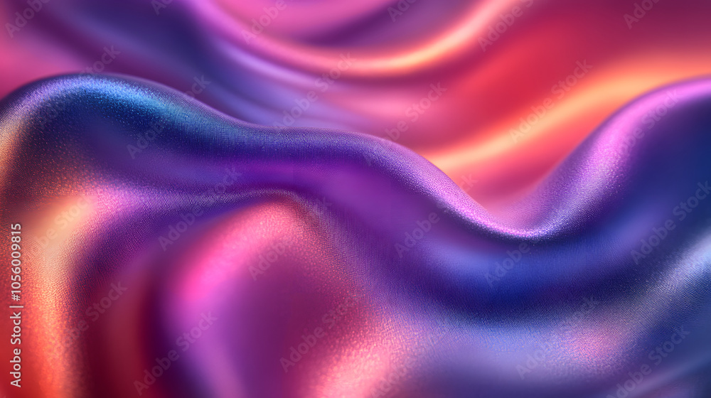 An Eye-Captivating Close-Up View of Luxurious Smooth Satin Fabric Illuminated by Natural Light An Eye-Captivating Close-Up View of Luxurious Smooth Satin Fabric Illuminated by Natural Light