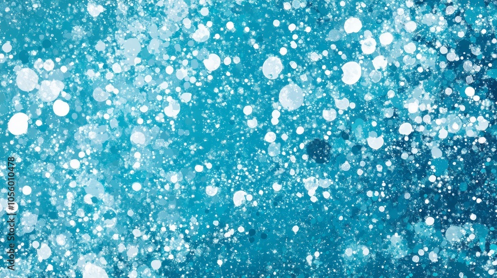 Abstract blue and white background with scattered white dots. Abstract blue and white background with scattered white dots.