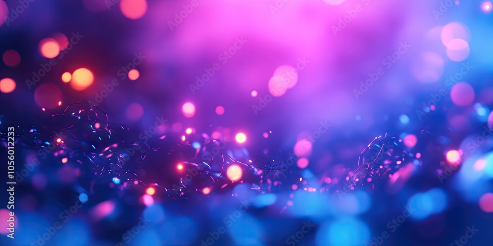 Sparkling lights creating a bokeh effect on a soft background, perfect for festive celebrations and events Sparkling lights creating a bokeh effect on a soft background, perfect for festive celebrations and events