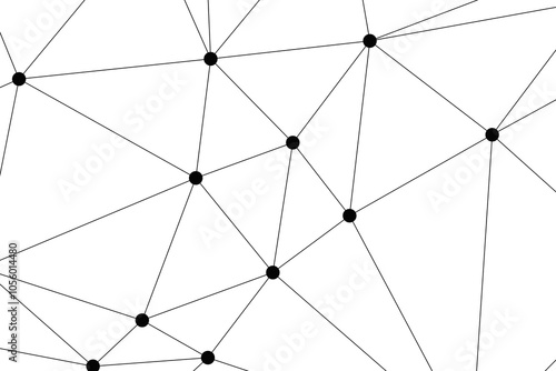 Abstract technology background. Minimalist Geometric Network Pattern. Connected dots and lines abstract background. Abstract internet connection network technology graphic design background. Network