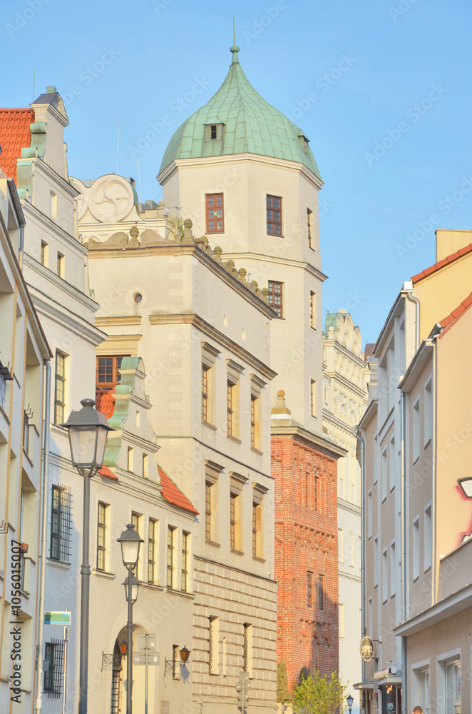 Fototapeta premium The Ducal Castle, also known as the Pomeranian Dukes' Castle in the city of Szczecin, Poland