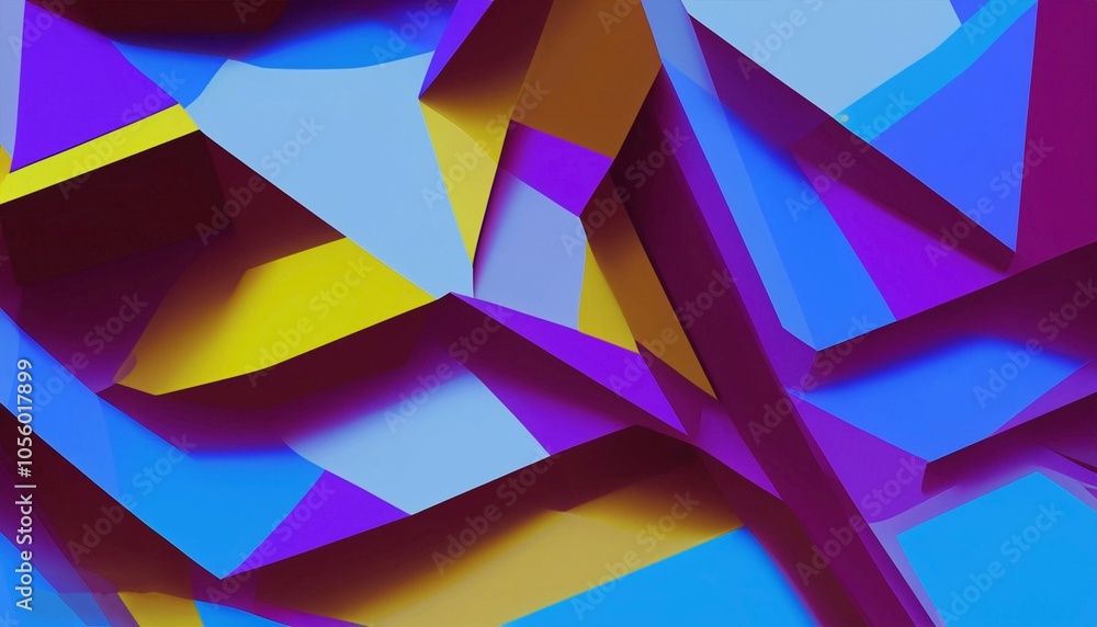 Obraz premium Abstract geometric colorful background