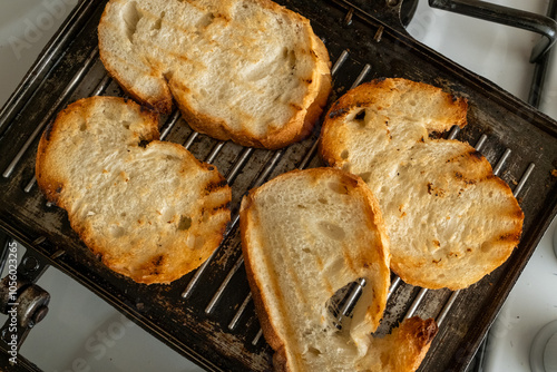 pan-fried breads	slow motion photo