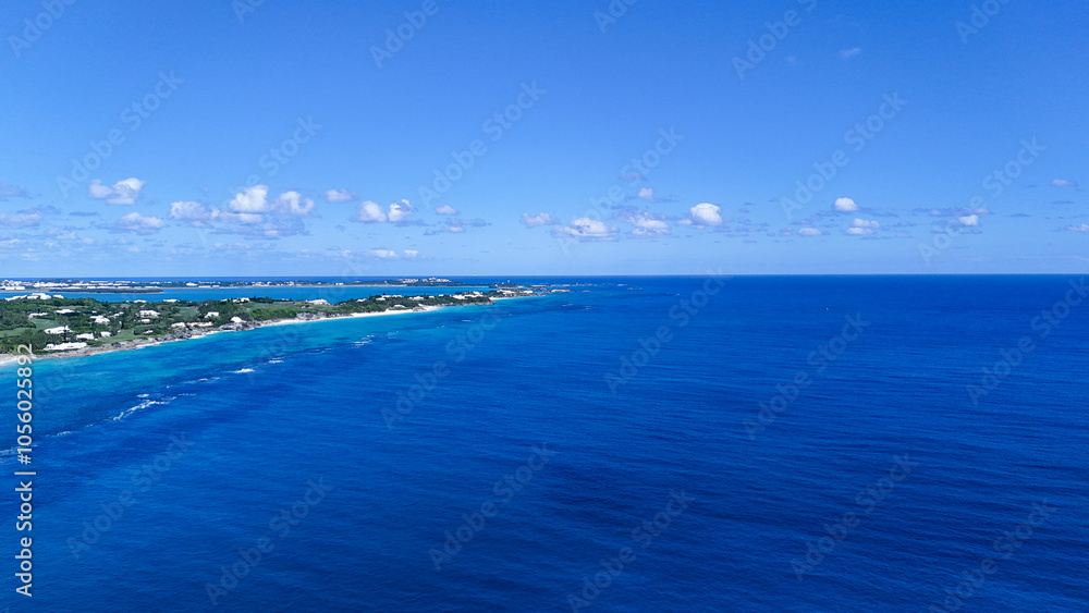 Obraz premium Aerial Views of Bermuda