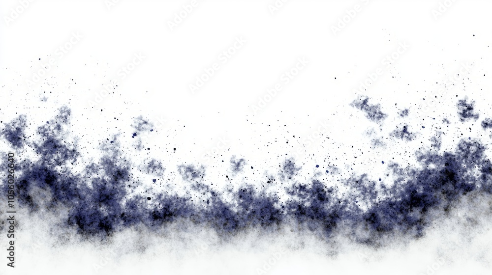 Abstract blue ink splatter background texture with copy space. Abstract blue ink splatter background texture with copy space.