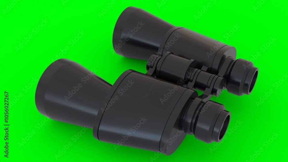 binoculars with green background binoculars with green background