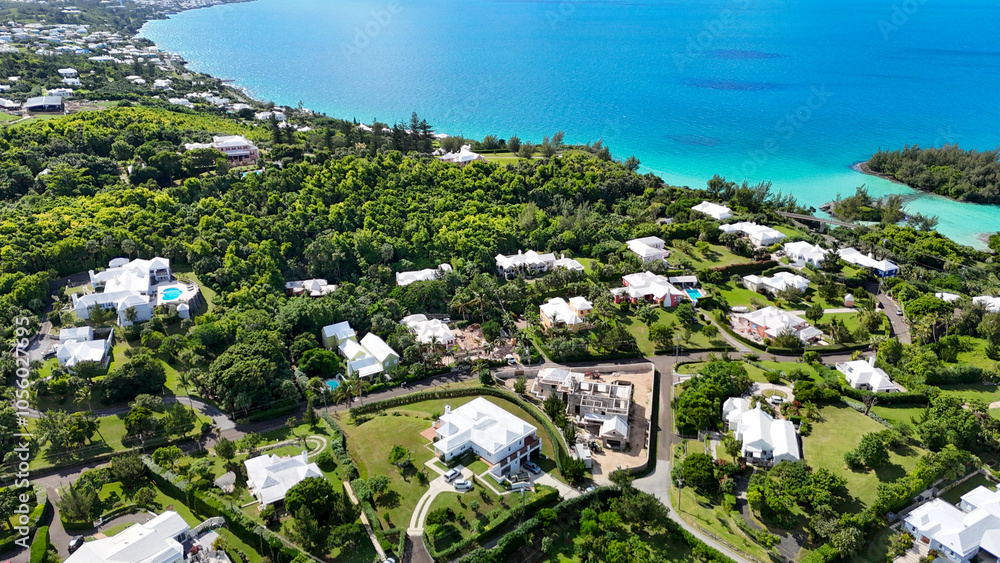 Obraz premium Island of Bermuda Drone Views