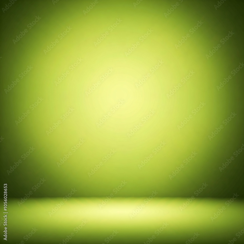 Obraz premium Solid green background with a gradient effect