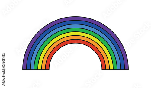 rainbow in the sky