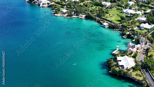 Island of Bermuda Drone Views